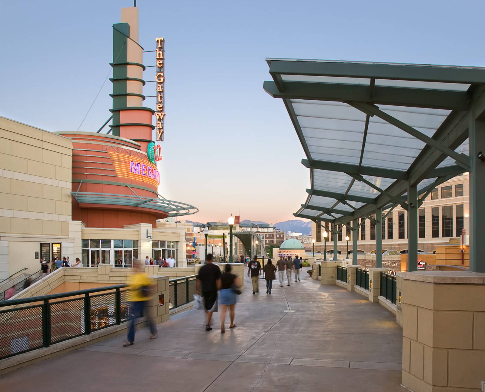 Exterior of Gateway, Megaplex 12 Theatres
