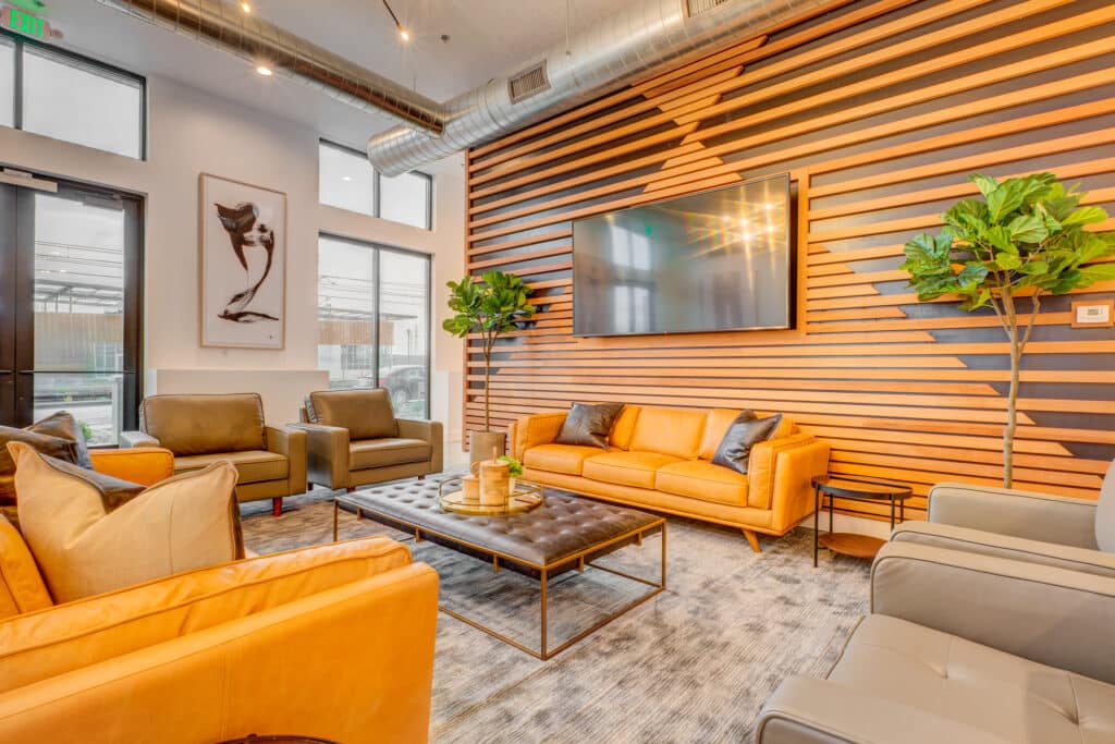 Interior of VIDA multifamily development