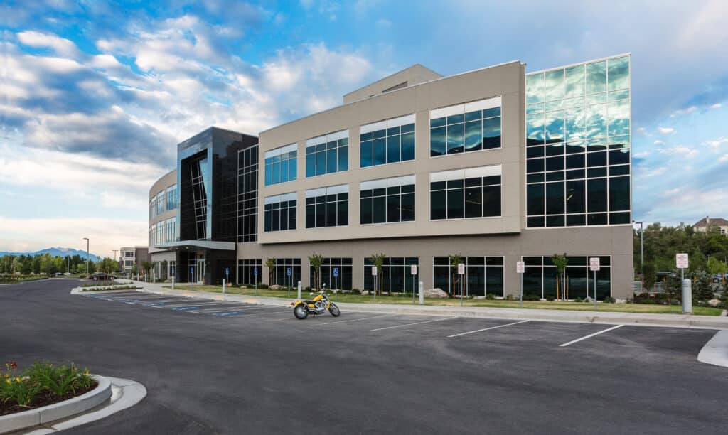 Exterior of Vivint Riverwoods