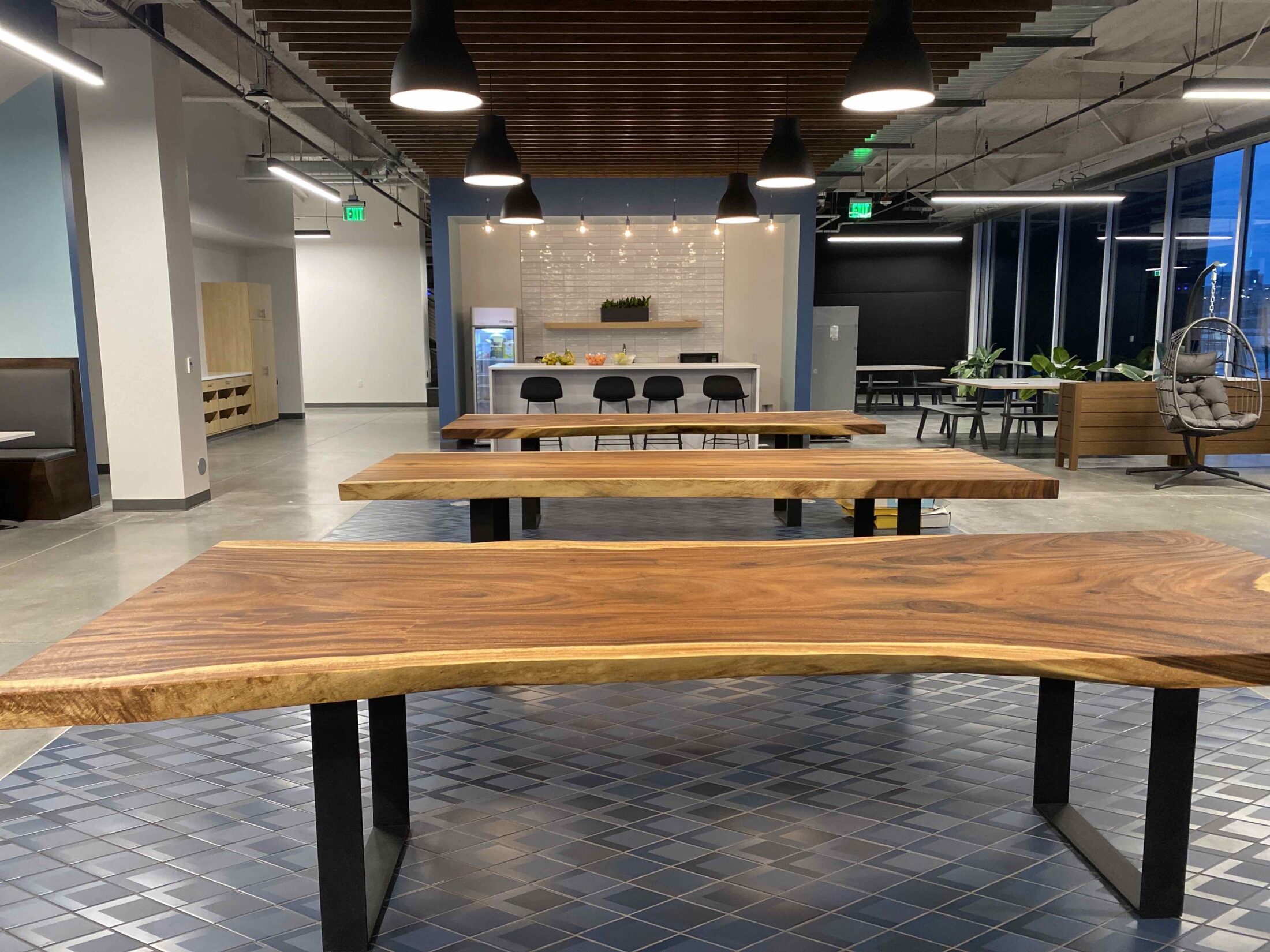 Interior of Weave building