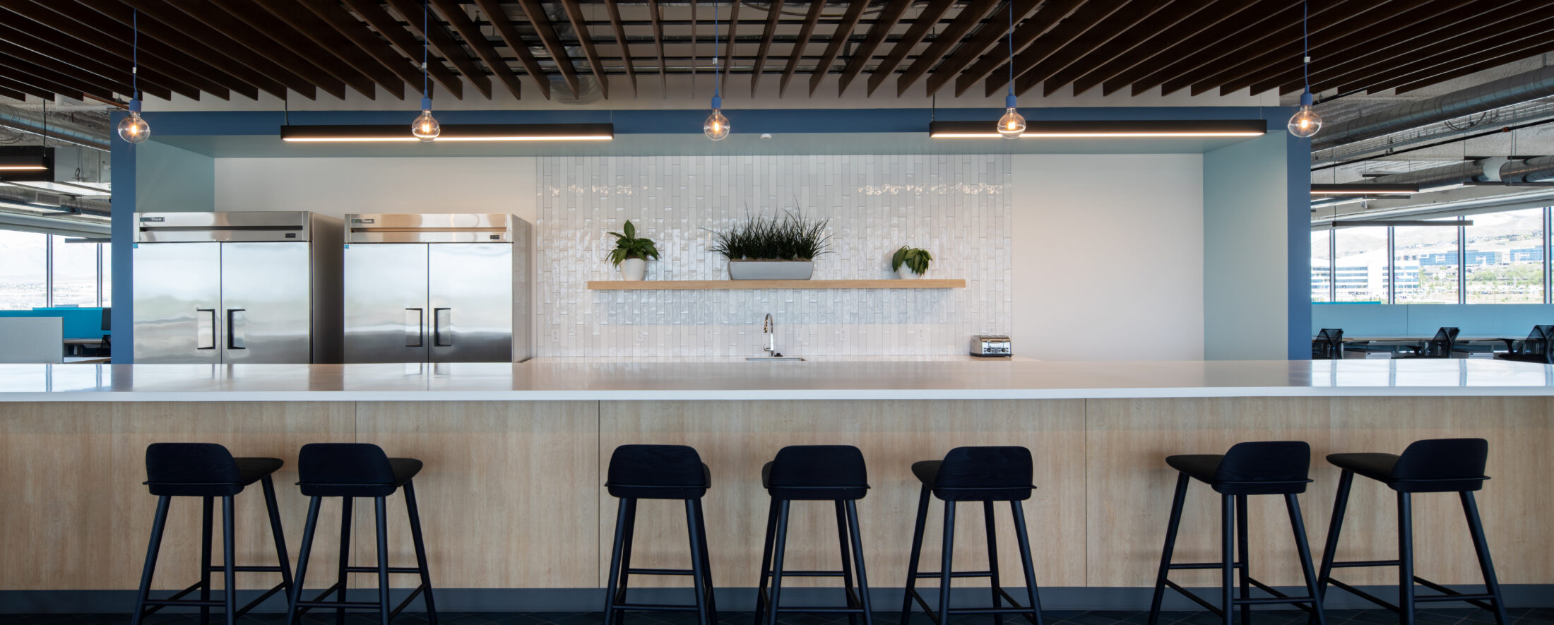 Interior of Weave building