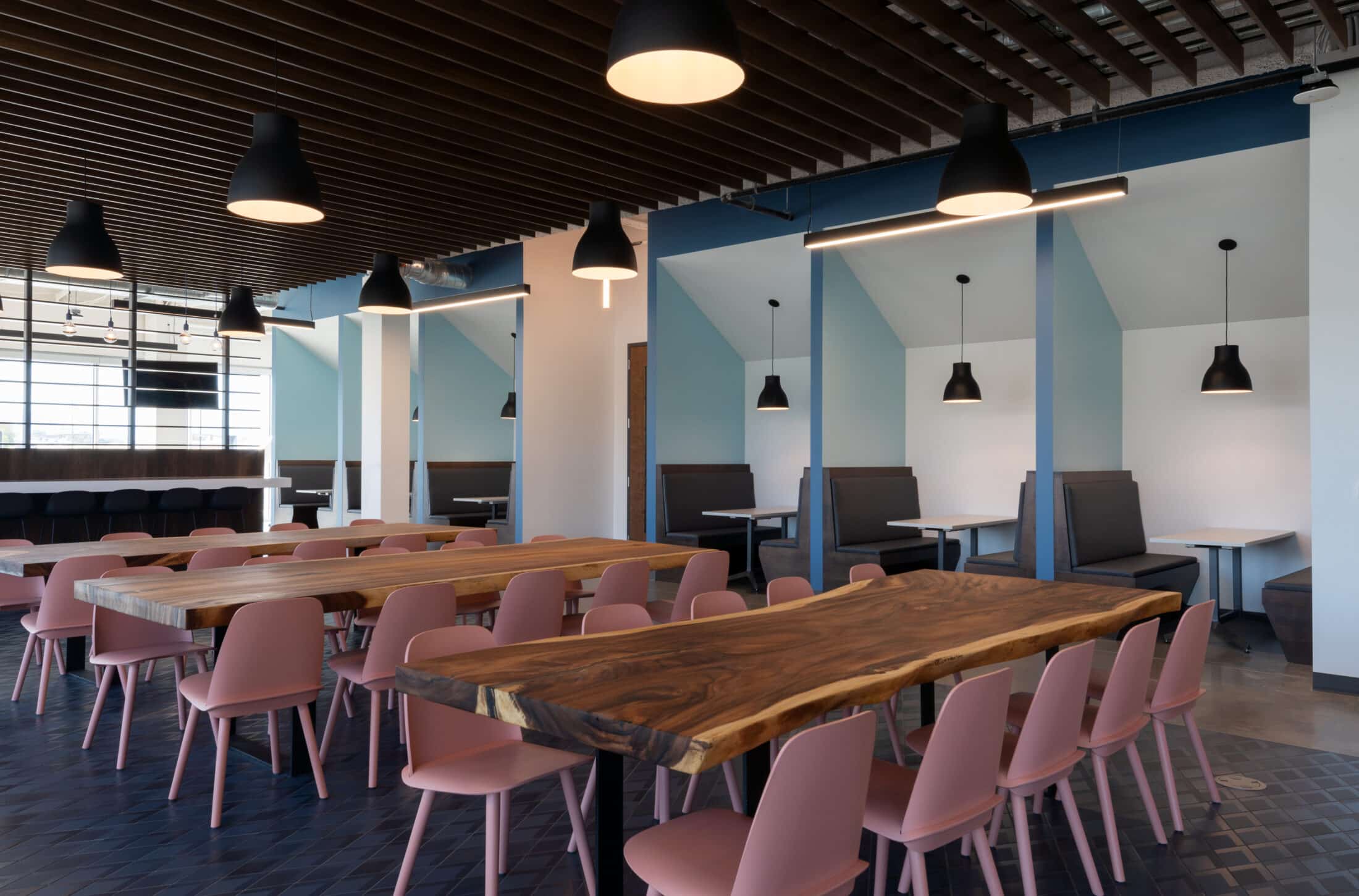 Interior of Weave building