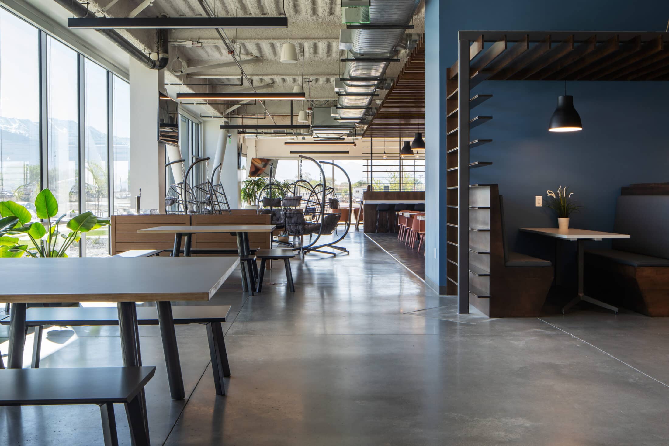 Interior of Weave building