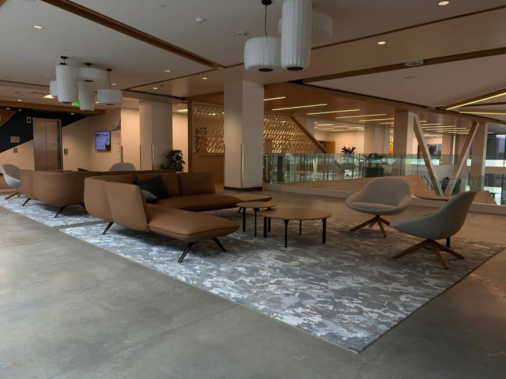 Gardner_Office_Zions Technology Center INT_16 Interior view of Zions Technology Center, seating area