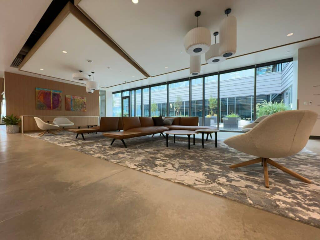 Gardner_Office_Zions Technology Center INT_17 Interior view of Zions Technology Center, seating area