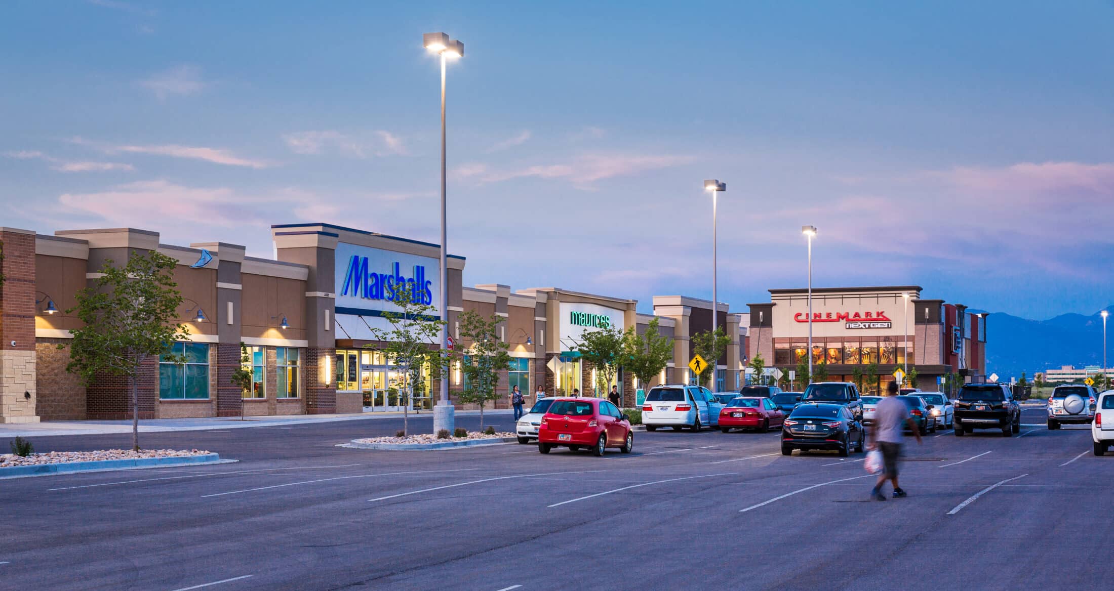 Exterior of Highbury retail area