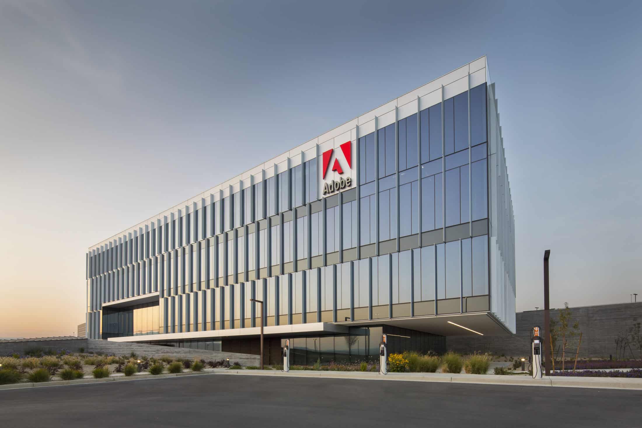 Exterior of Adobe Lehi Headquarters