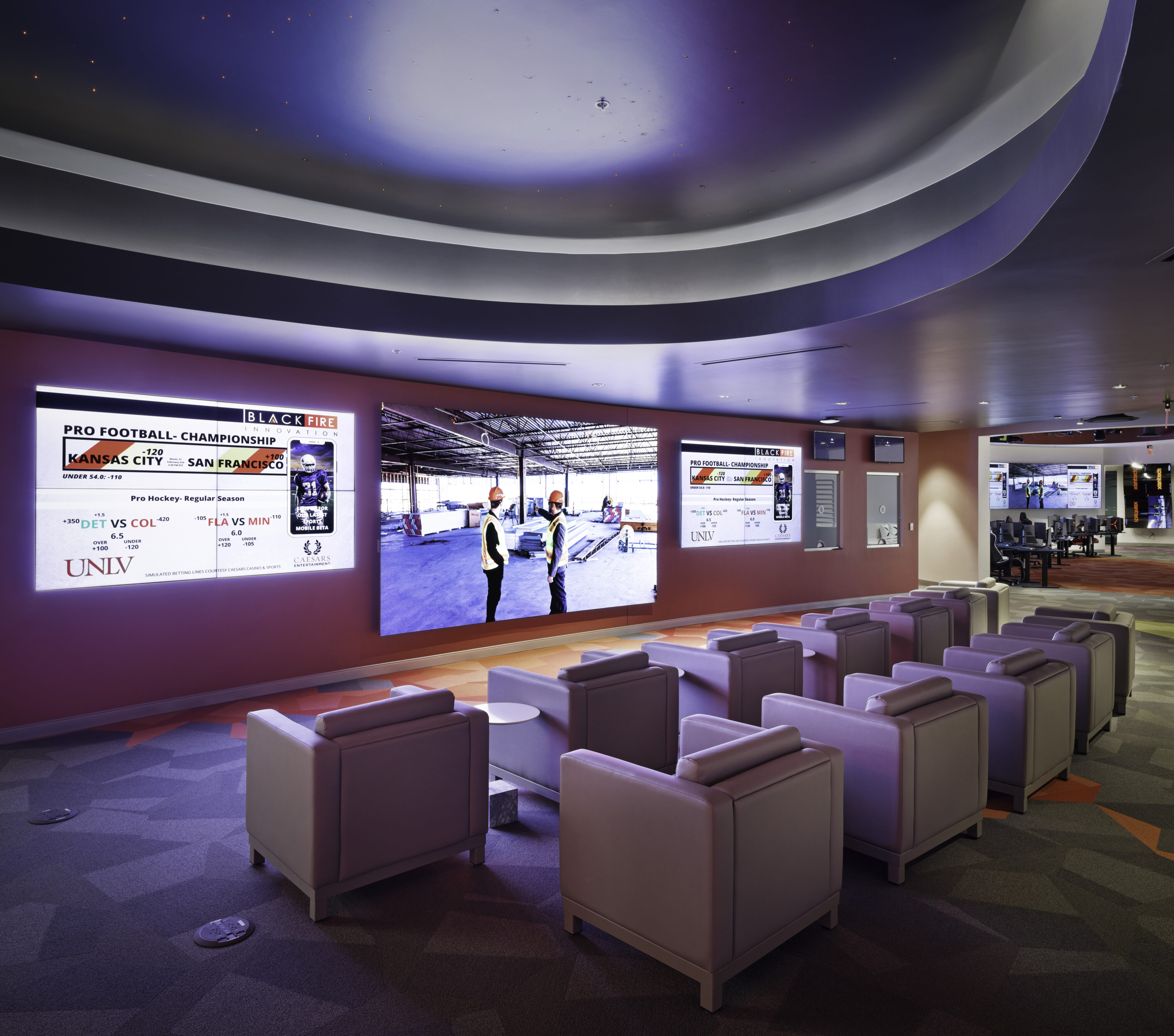 Interior of UNLV Tech Park, Building 1