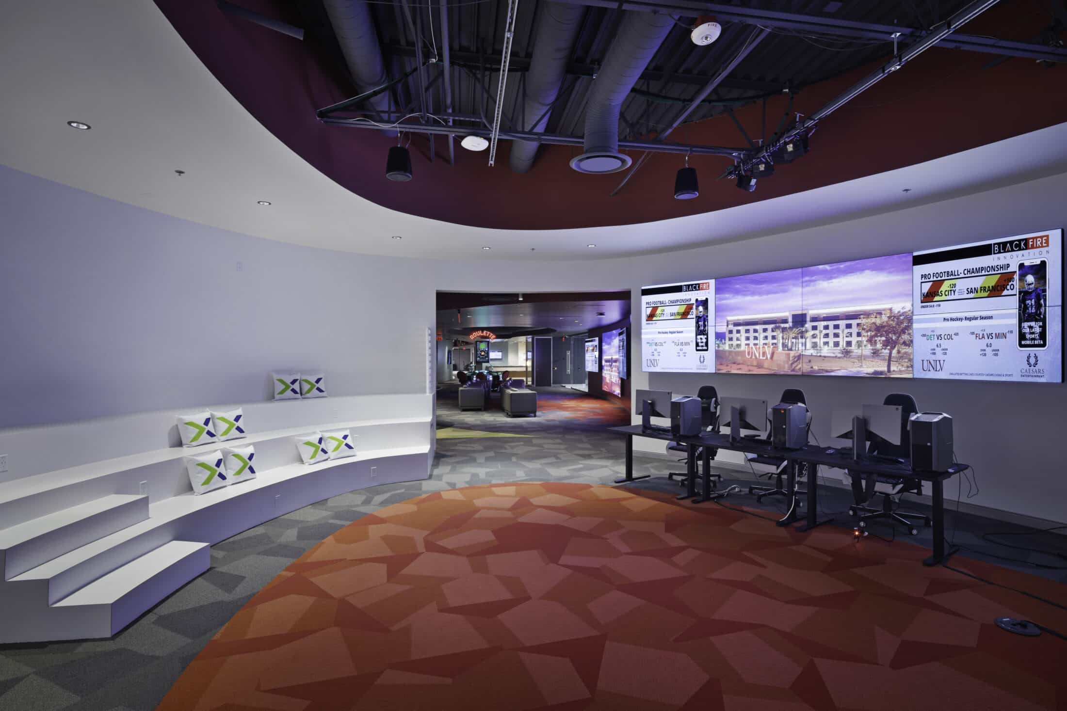 Interior of UNLV Tech Park, Building 1