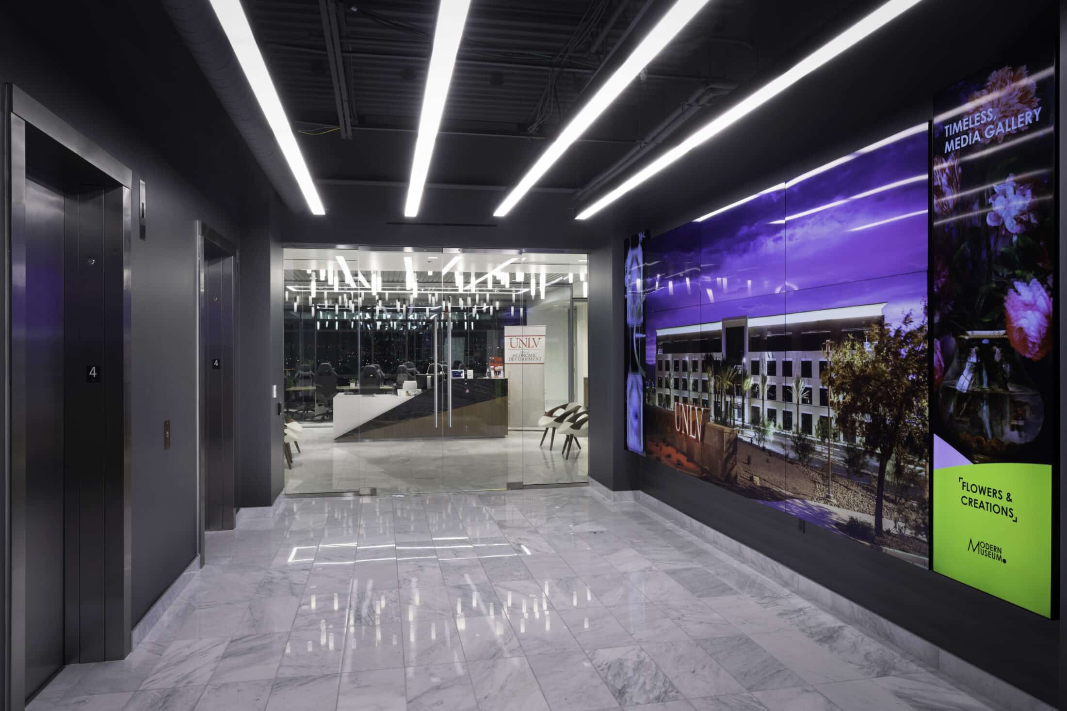 Interior of UNLV Tech Park, Building 1