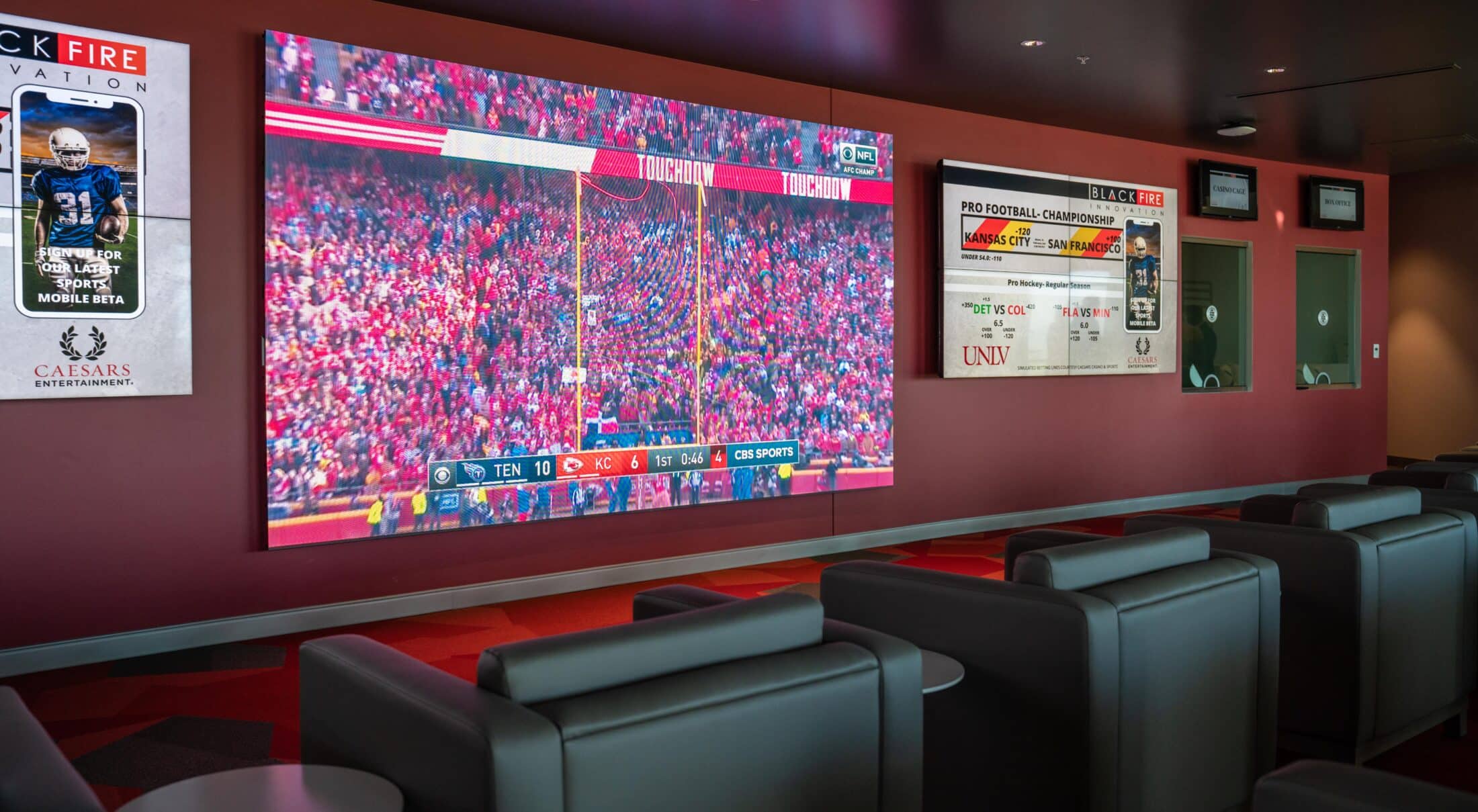 Interior of UNLV Tech Park, Building 1