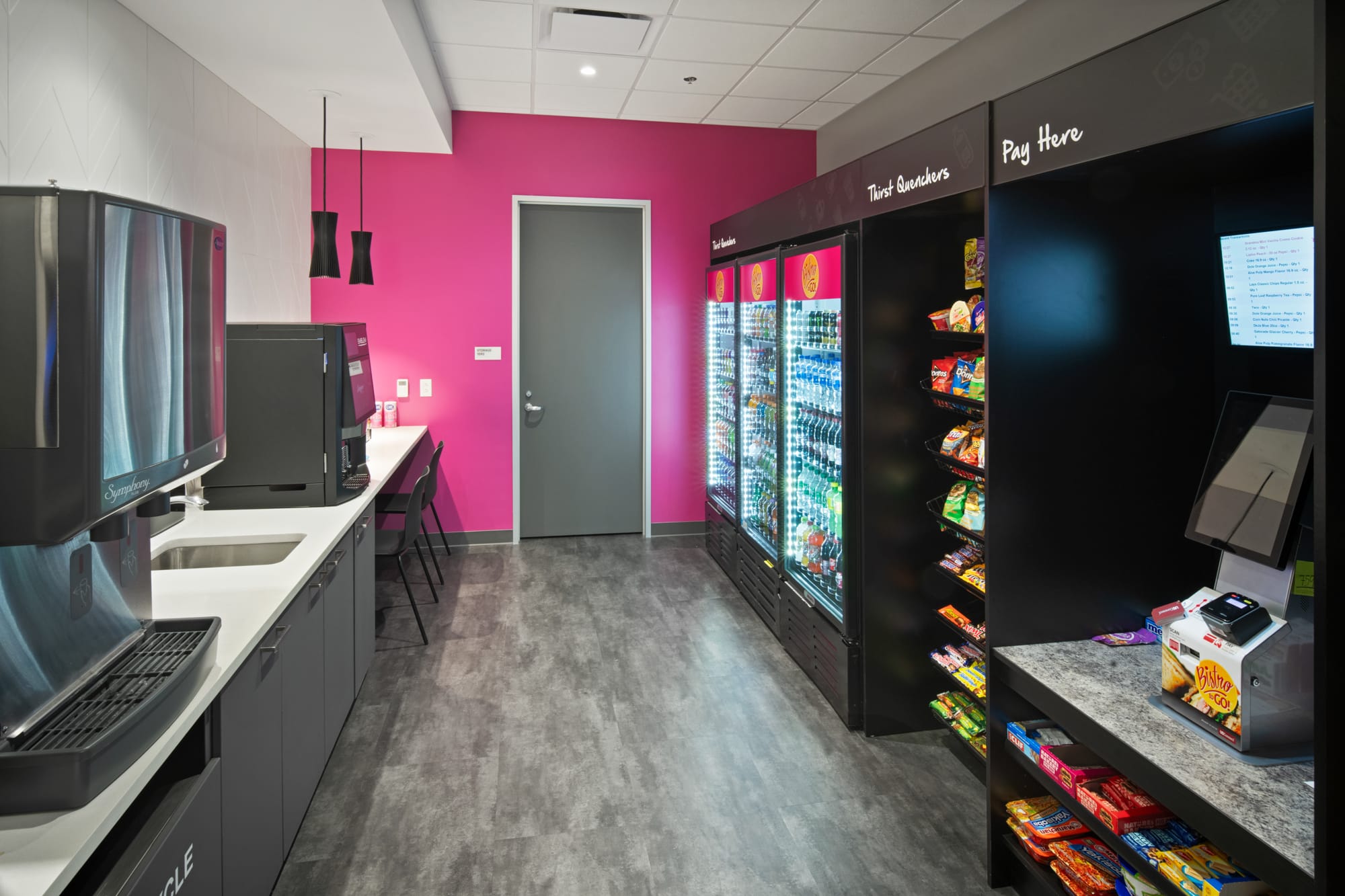 Interior T-Mobile for Business Customer Experience Center