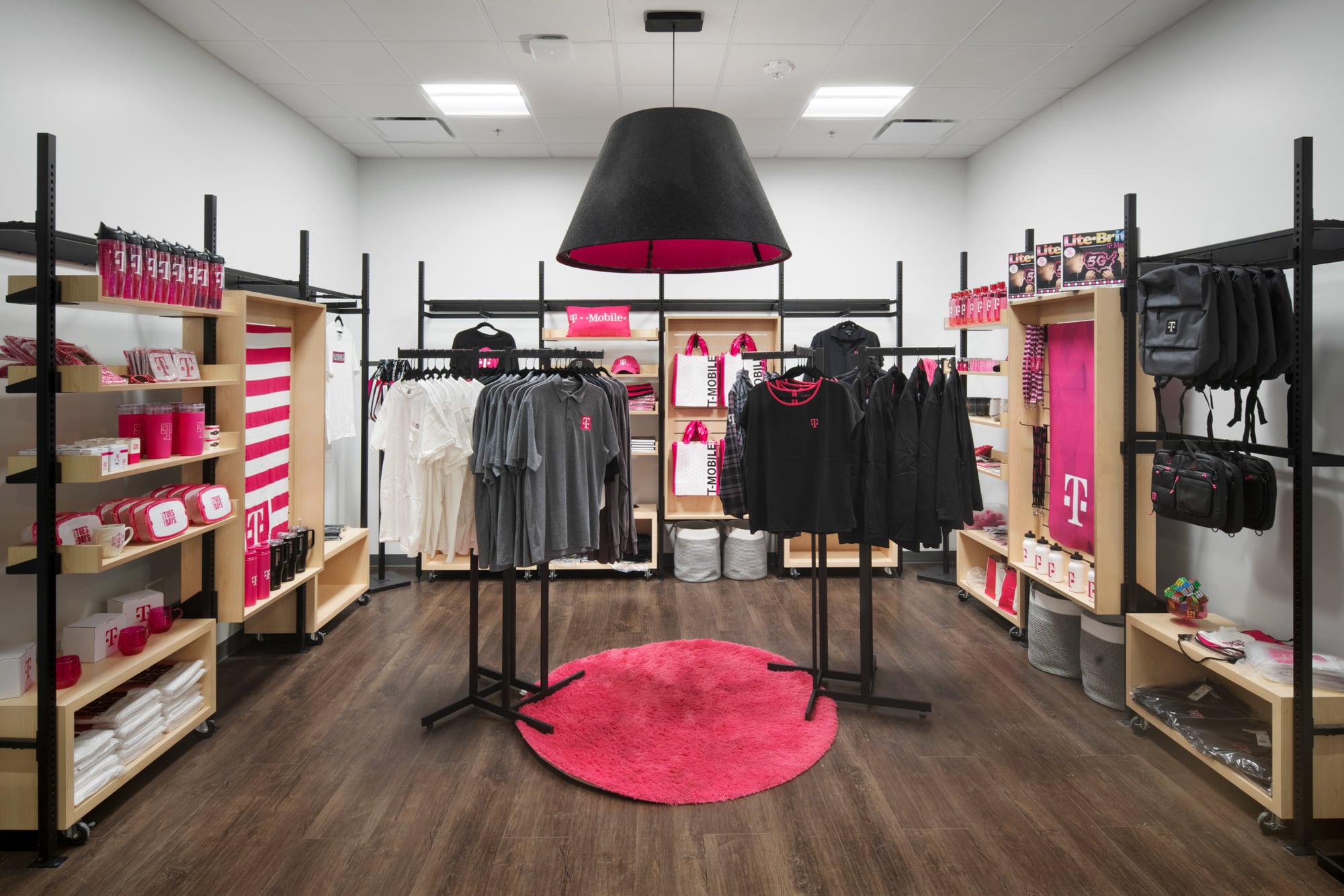 Interior T-Mobile for Business Customer Experience Center
