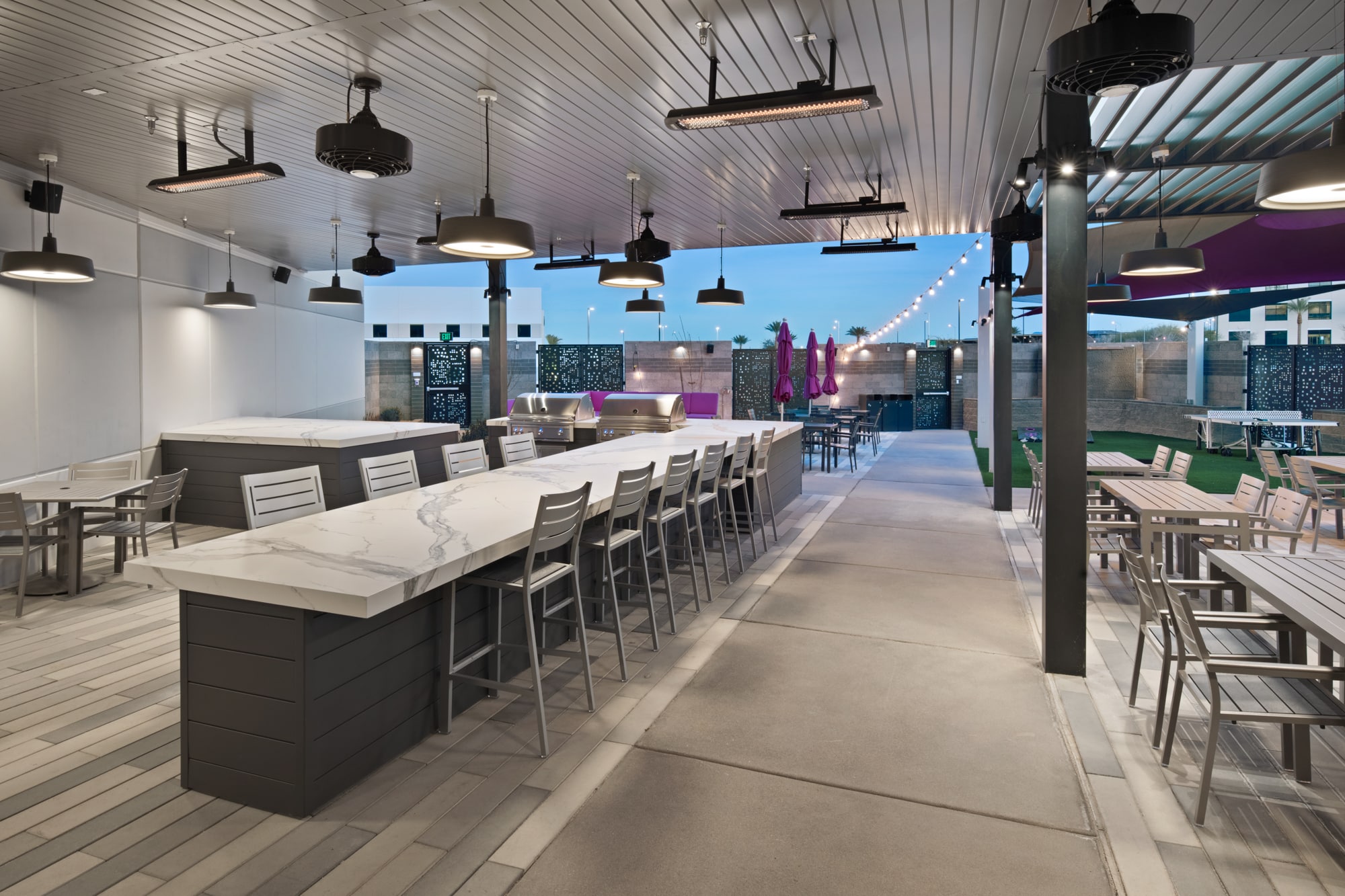 Outdoor space  T-Mobile for Business Customer Experience Center