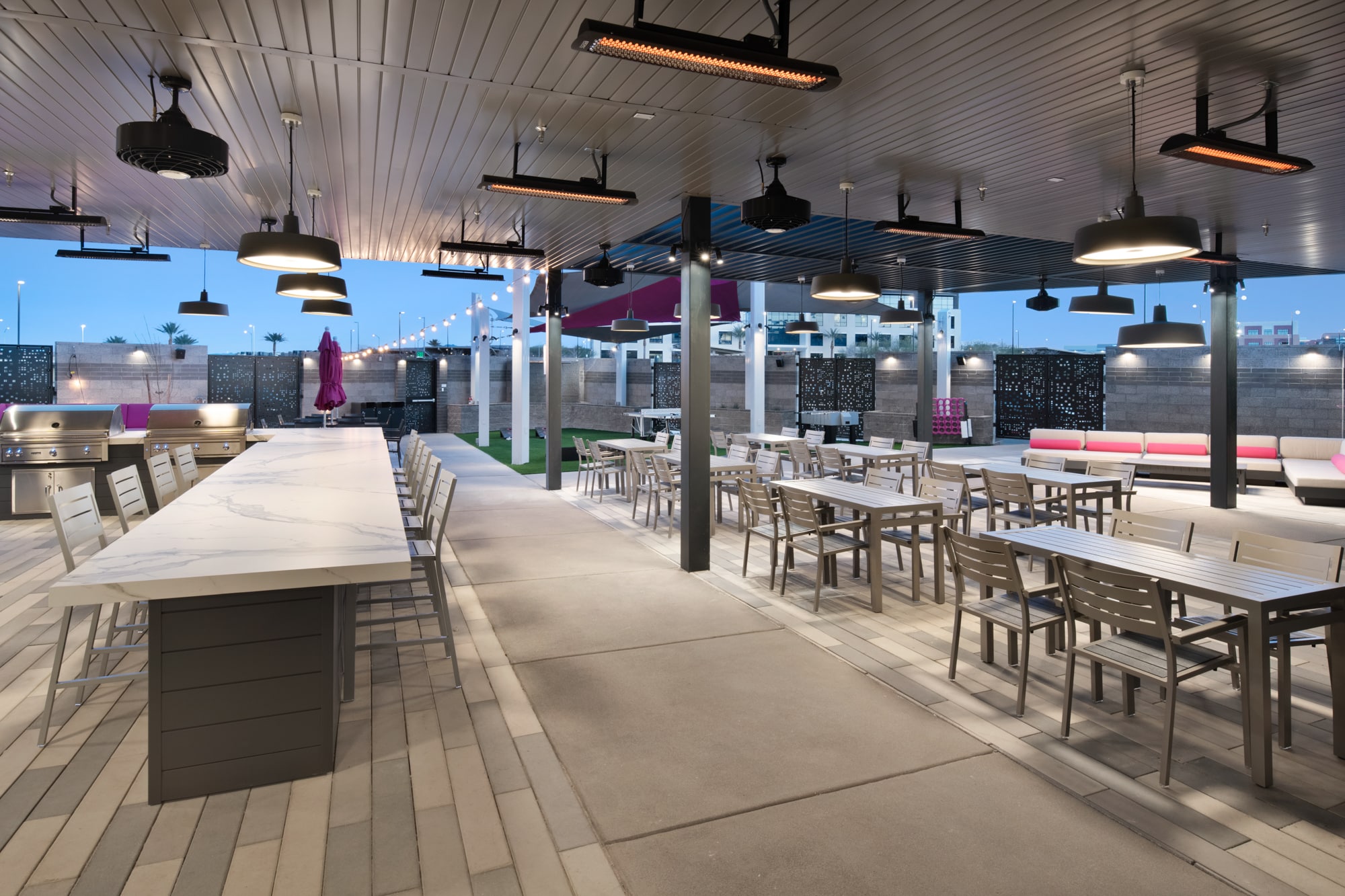 Outdoor space  T-Mobile for Business Customer Experience Center