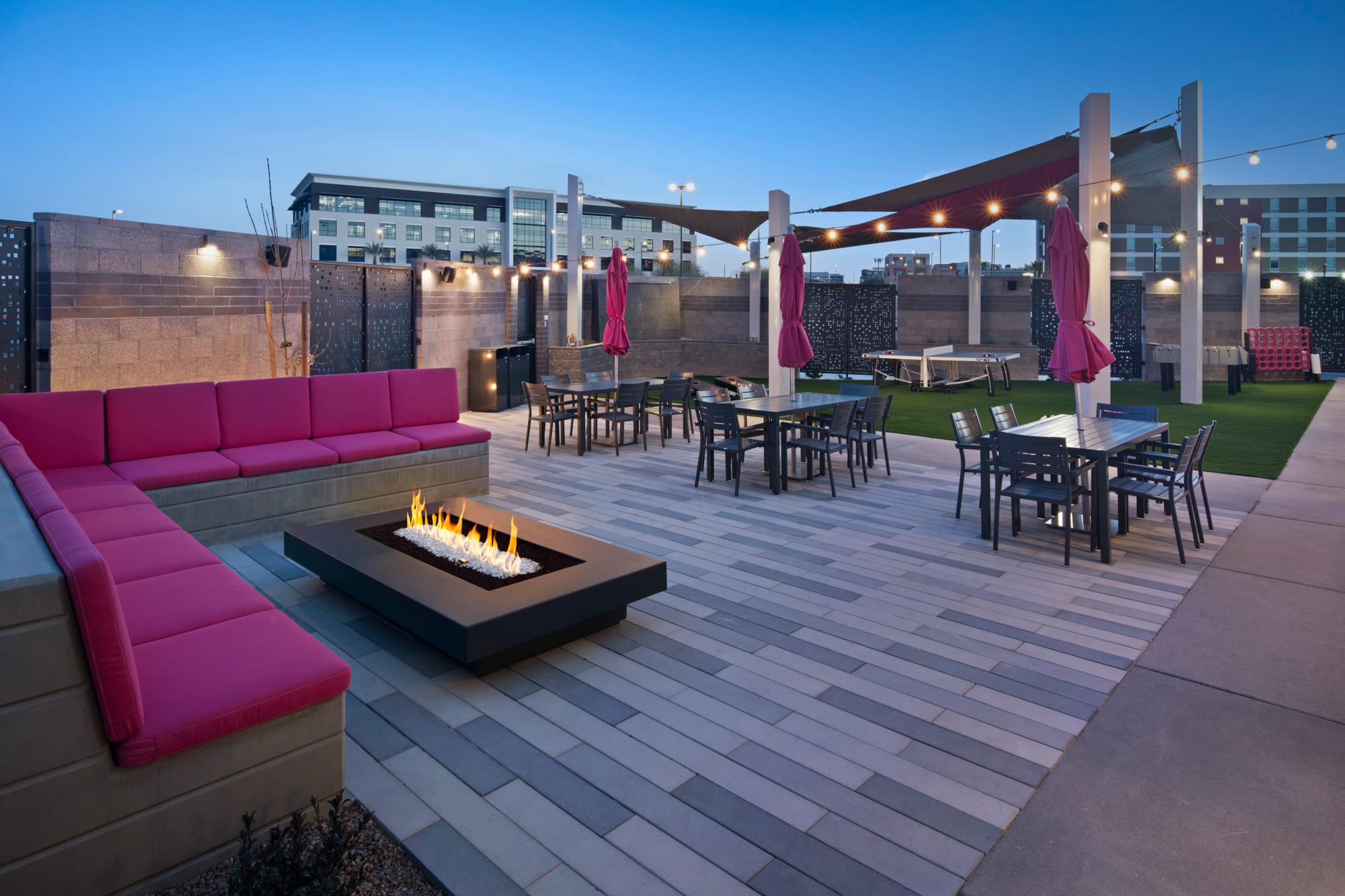 Outdoor space  T-Mobile for Business Customer Experience Center