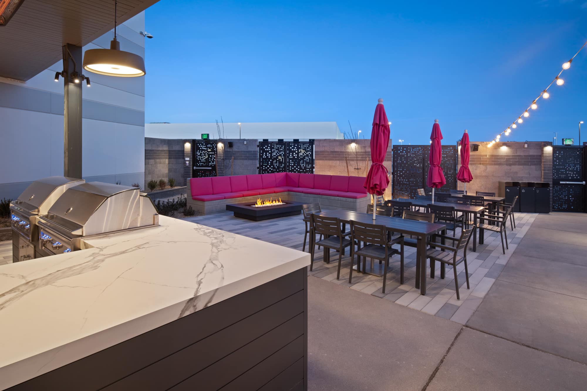 Outdoor space  T-Mobile for Business Customer Experience Center