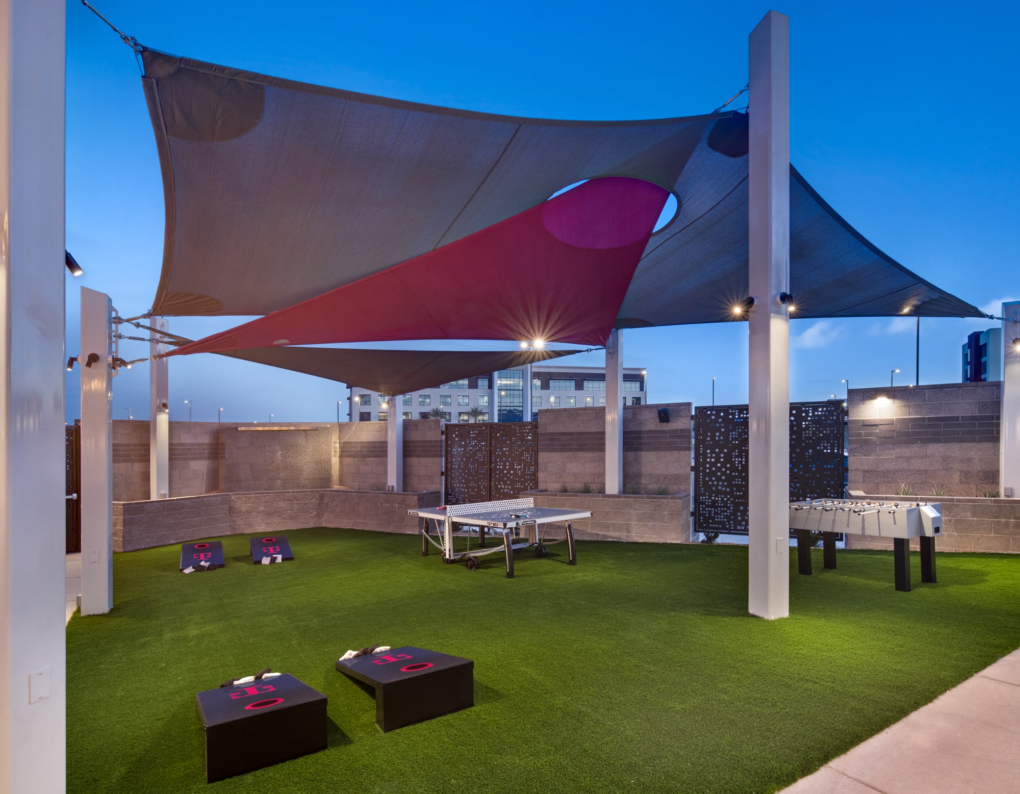 Outdoor space  T-Mobile for Business Customer Experience Center
