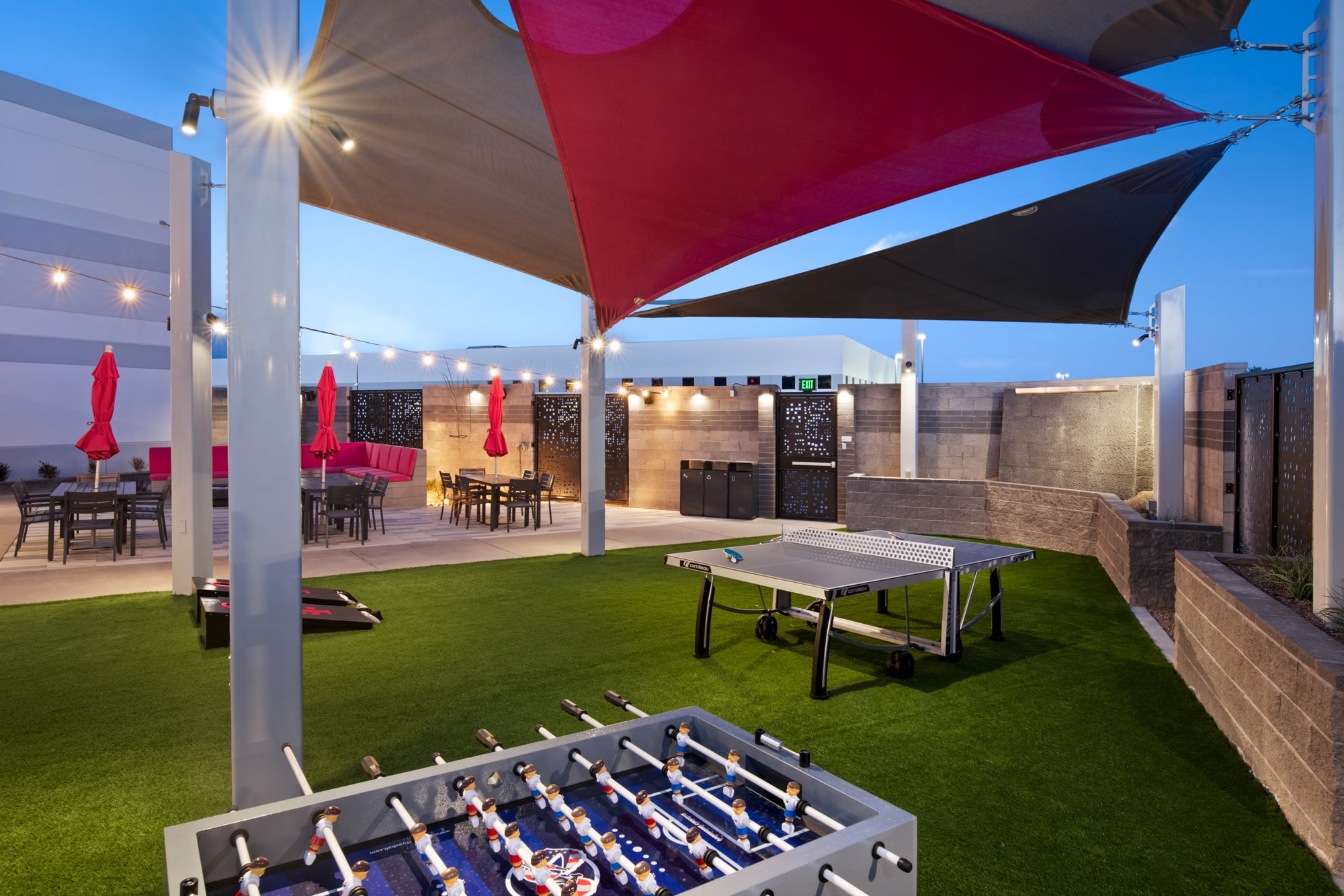 Outdoor space  T-Mobile for Business Customer Experience Center