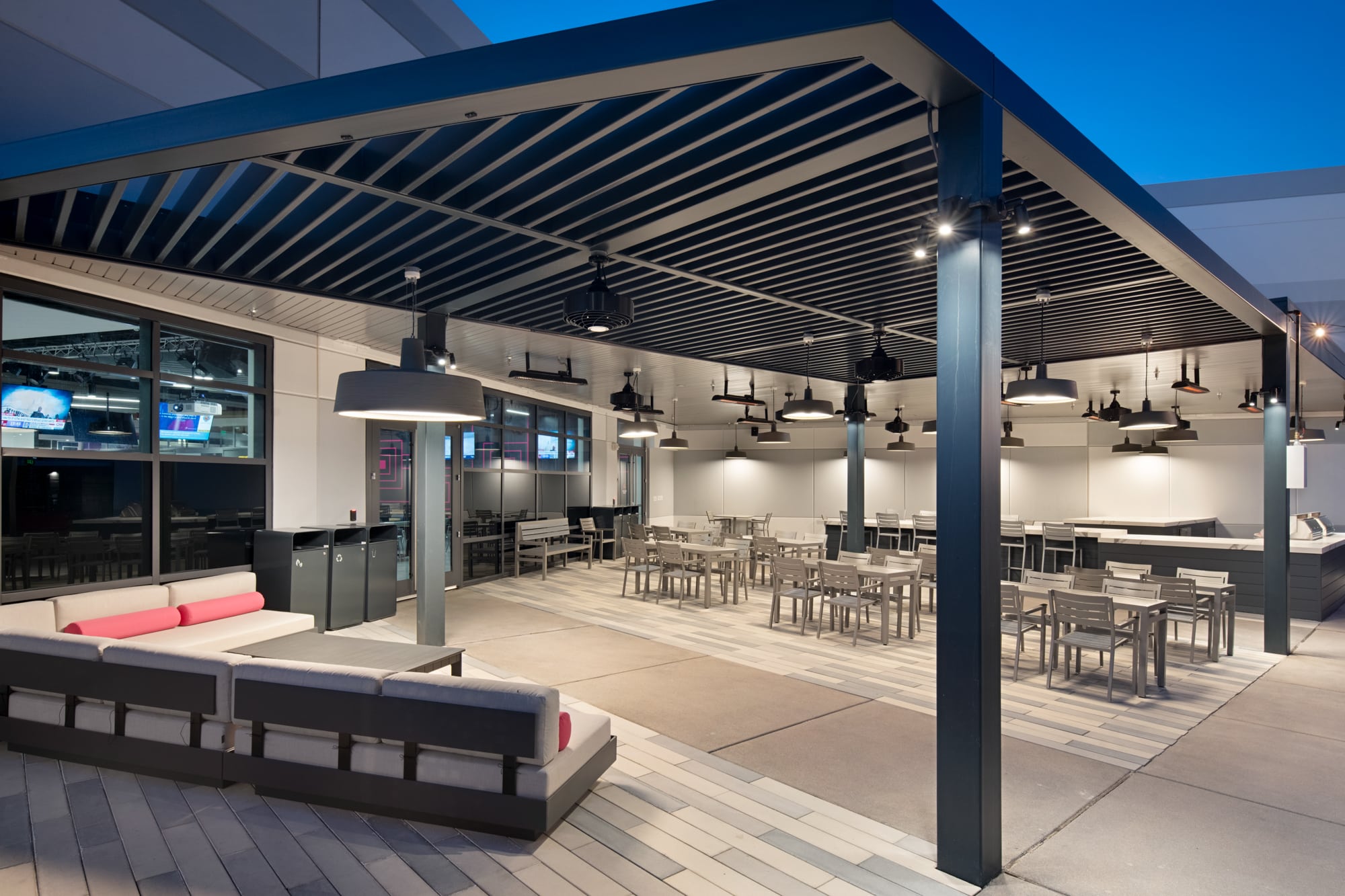 Outdoor space  T-Mobile for Business Customer Experience Center