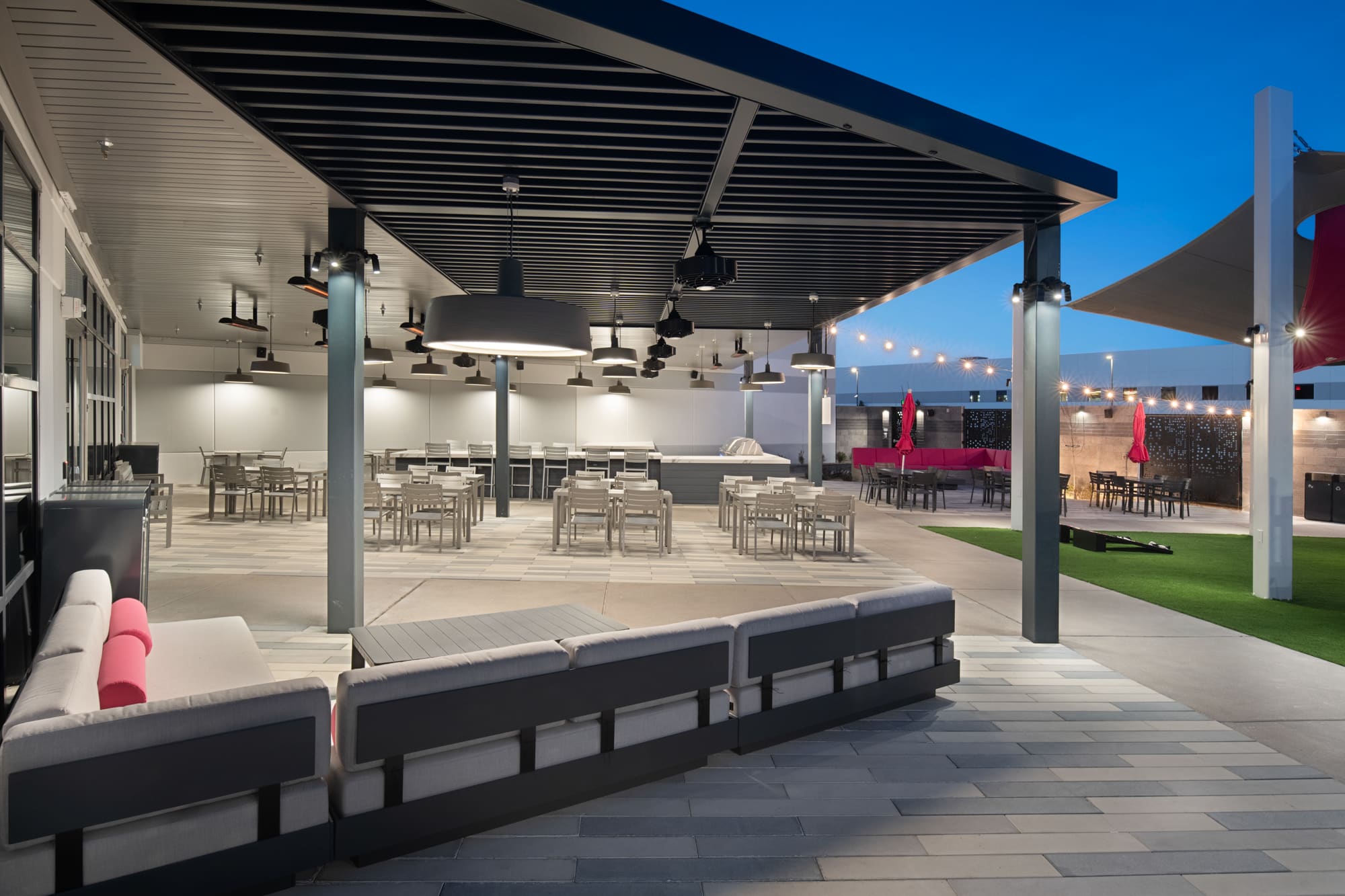 Outdoor space  T-Mobile for Business Customer Experience Center