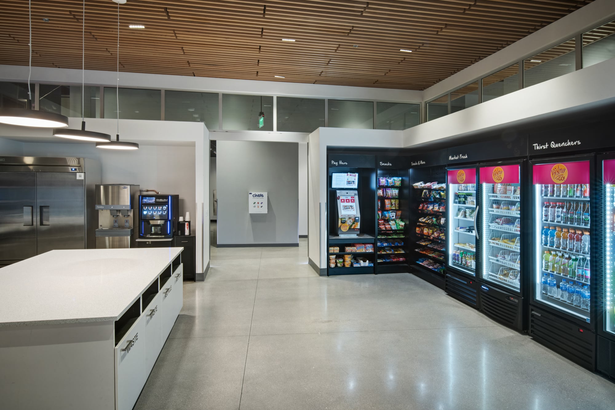 Interior T-Mobile for Business Customer Experience Center