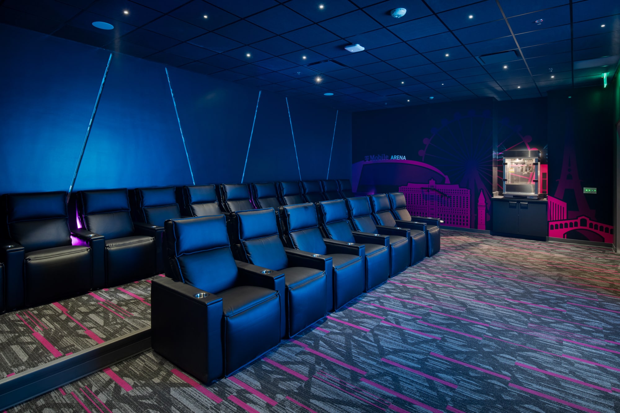 Interior T-Mobile for Business Customer Experience Center