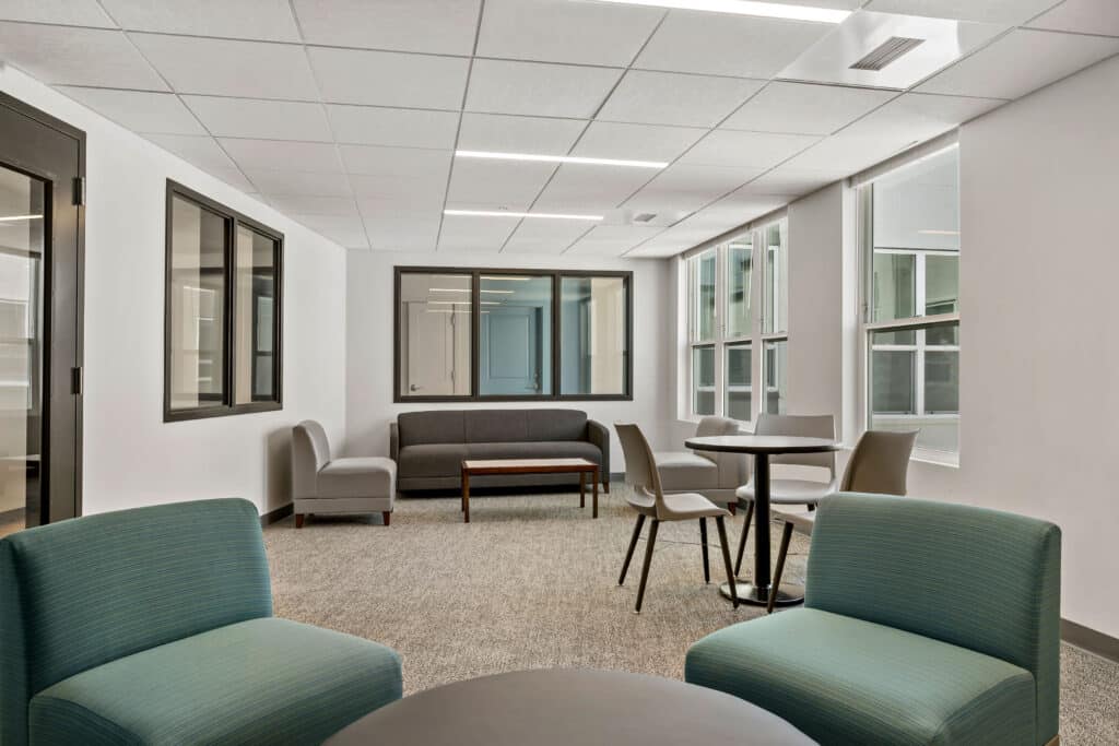 Interior Space at the Osprey Student Housing Boise State