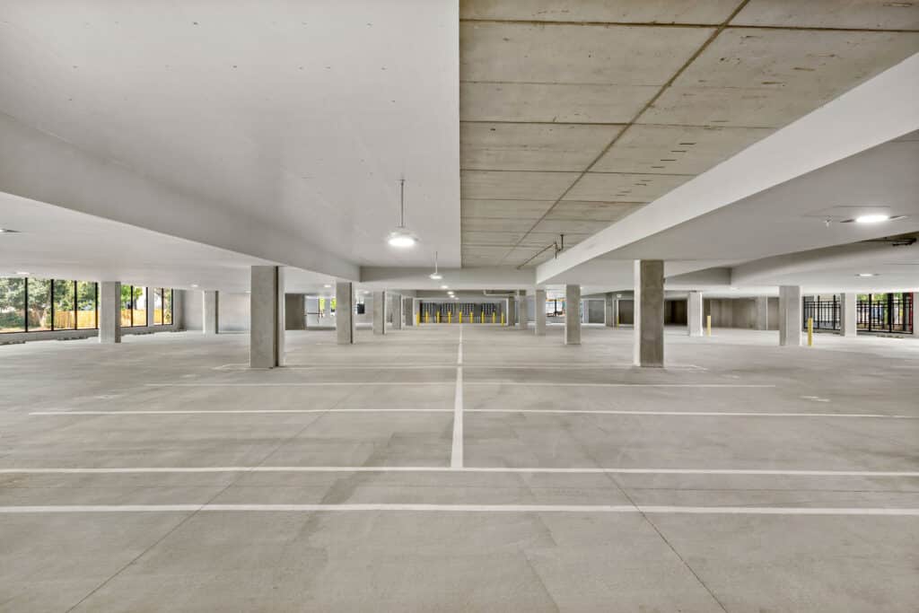 Parking Garage at The Osprey Student Housing