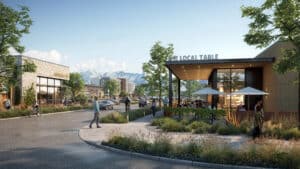 Rendering of Shops at Sky View